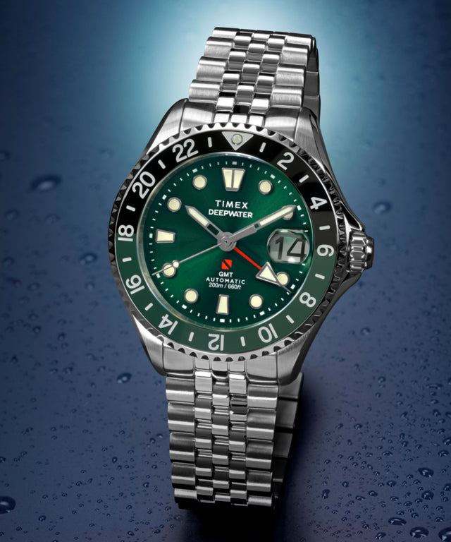 TW2Y64100 Deepwater Meridian 200 Automatic GMT 42mm Stainless Steel Bracelet Watch Collab Additional Image