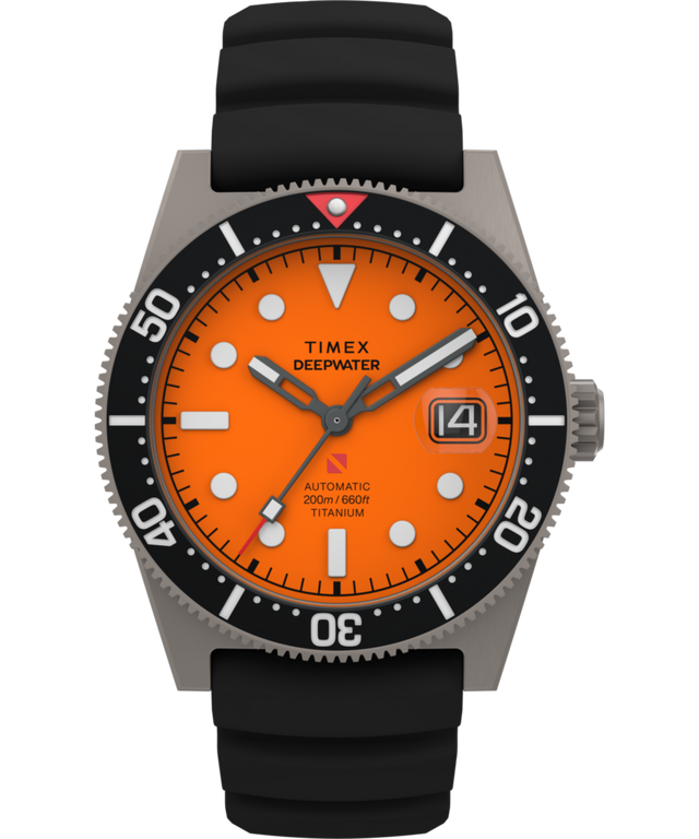 TW2Y64300 Deepwater Reef 200 Titanium Automático, 41 mm, correa de caucho sintético. Imagen principal del reloj