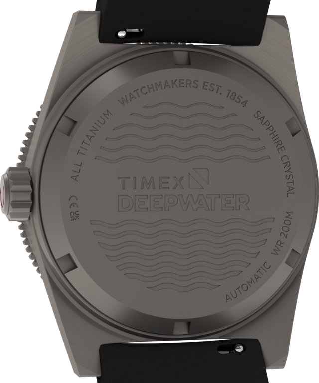TW2Y64300 Deepwater Reef 200 Titanium Automático 41 mm Correa de caucho sintético Imagen del fondo de la caja del reloj