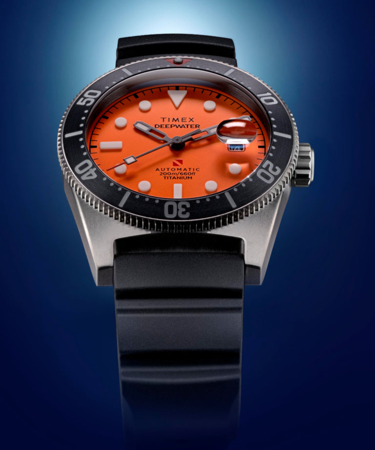 TW2Y64300 Deepwater Reef 200 Titanium Automático, 41 mm, correa de caucho sintético. Reloj de colaboración. Imagen adicional