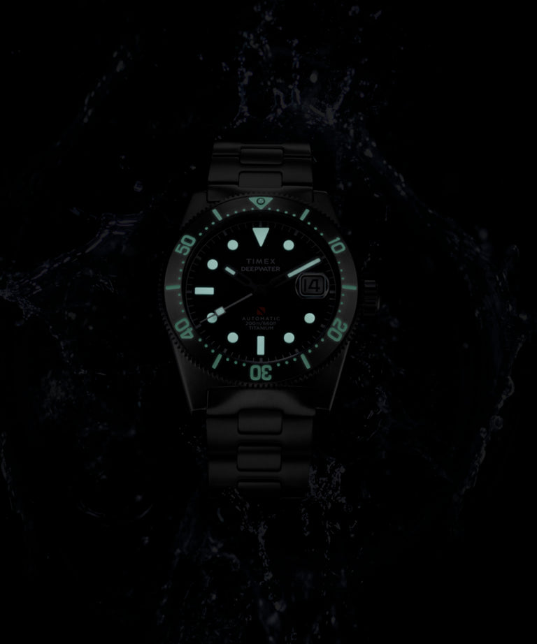 TW2Y64400 Deepwater Reef 200 41mm Titanium Automatic Bracelet Watch Alt Beauty Shot 3