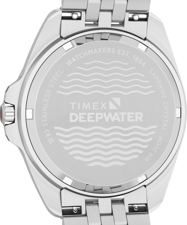 TW2Y64500 Deepwater Arctic 40.5mm Stainless Steel Bracelet Watch Caseback Image