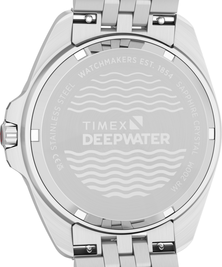 TW2Y64500 Deepwater Arctic 40.5mm Stainless Steel Bracelet Watch Caseback Image