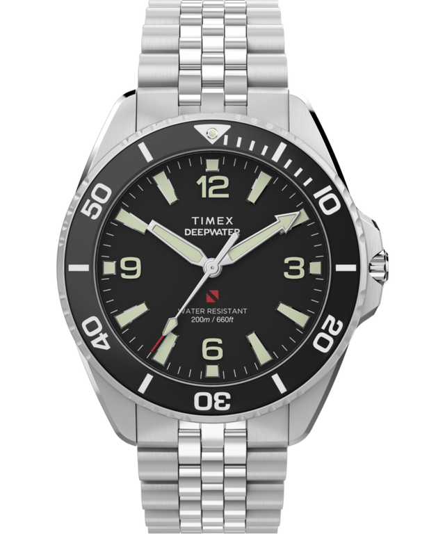 TW2Y64500 Deepwater Arctic, reloj de 40,5 mm con brazalete de acero inoxidable. Imagen principal