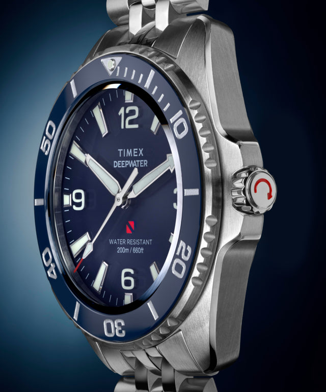 TW2Y64600 Deepwater Arctic, reloj de 40,5 mm con brazalete de acero inoxidable (colaboración). Imagen adicional