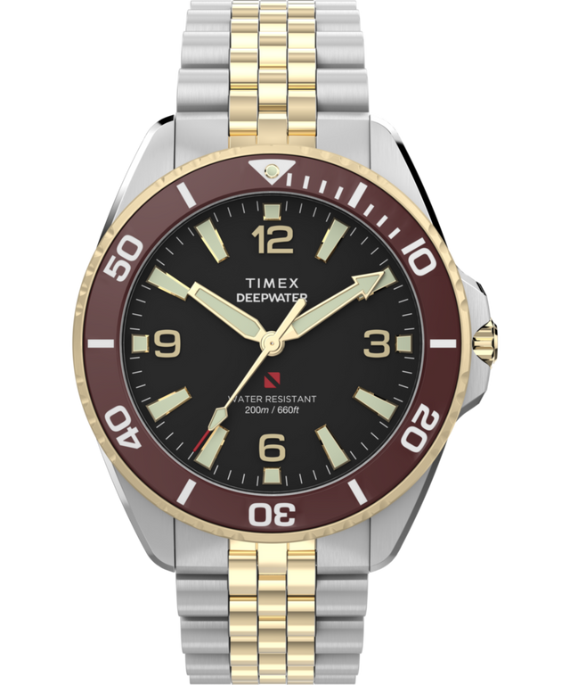 TW2Y64700 Deepwater Arctic, reloj de 40,5 mm con brazalete de acero inoxidable. Imagen principal