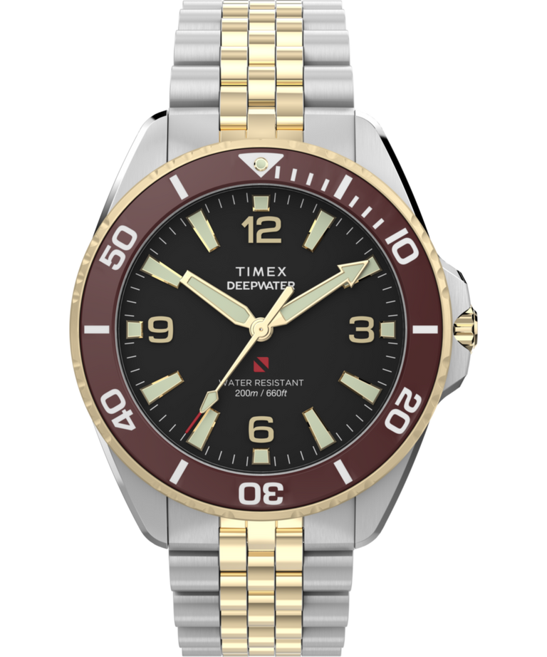 TW2Y64700 Deepwater Arctic, reloj de 40,5 mm con brazalete de acero inoxidable. Imagen principal