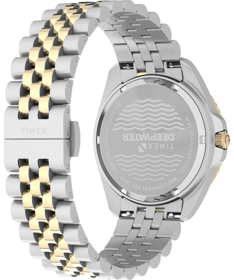 TW2Y64700 Deepwater Arctic, reloj de 40,5 mm con brazalete de acero inoxidable: imagen del fondo de la caja con accesorio