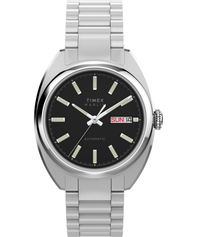 TW2Y65000 Reloj Marlin® Draper automático de 37 mm con brazalete de acero inoxidable — Imagen principal