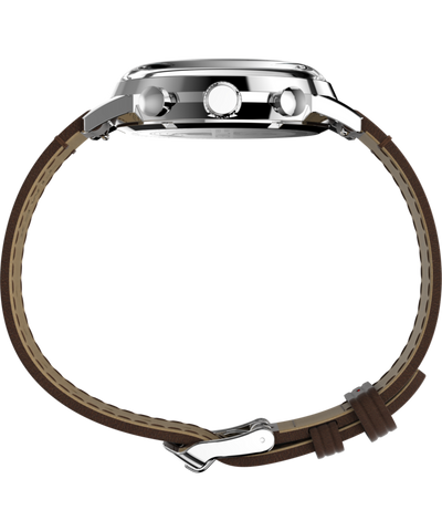 TW2Y66600 Marlin® Chronograph Tachymeter 40mm Leather Strap Watch Profile Image