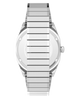Imagen de la correa del reloj Timex® Automatic 1983 E Line de 34 mm con correa elástica de acero inoxidable TW2Y66700