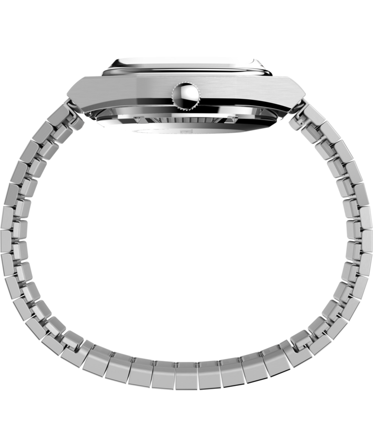 TW2Y66800 Timex® Automatic 1983 E Line 34mm Stainless Steel Expansion Band Watch Profile Image