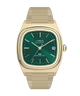 Imagen principal del reloj Timex® Automatic 1983 E Line de 34 mm con correa elástica de acero inoxidable TW2Y67700