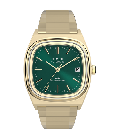 TW2Y67700 Timex® Automatic 1983 E Line 34mm Stainless Steel Expansion Band Watch Primary Image