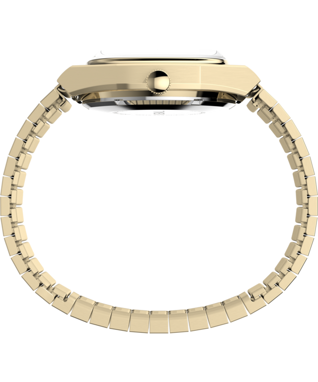 Imagen de perfil de reloj Timex® Automatic 1983 E Line de 34 mm con brazalete de expansión de acero inoxidable TW2Y67700