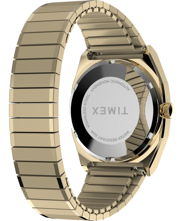 TW2Y67700 Timex® Automatic 1983 E Line 34mm Stainless Steel Expansion Band Watch Caseback with Attachment Image