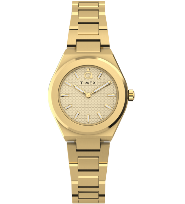 TW2Y68300 Q Reloj Timex® Continental Mini de 24 mm con brazalete de acero inoxidable. Imagen principal