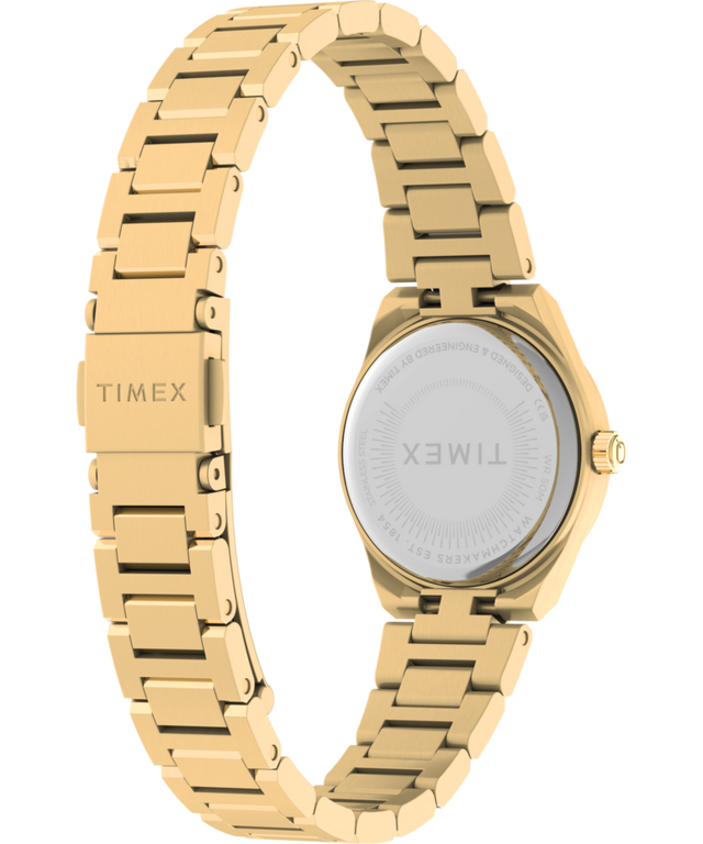 TW2Y68300 Q Reloj Timex® Continental Mini de 24 mm con brazalete de acero inoxidable: imagen del fondo de la caja con accesorio