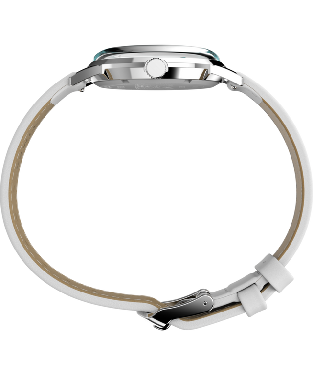 Peanuts® x Timex Marlin® Flower Dial 38mm Leather Strap Watch Peanuts® x Timex Marlin® Flower Dial 38mm Leather Strap Watch