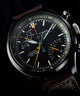 TW2Y70100 Reloj Waterbury Ace con cronógrafo «fly-back», 43 mm, correa de piel y función Indiglo activada