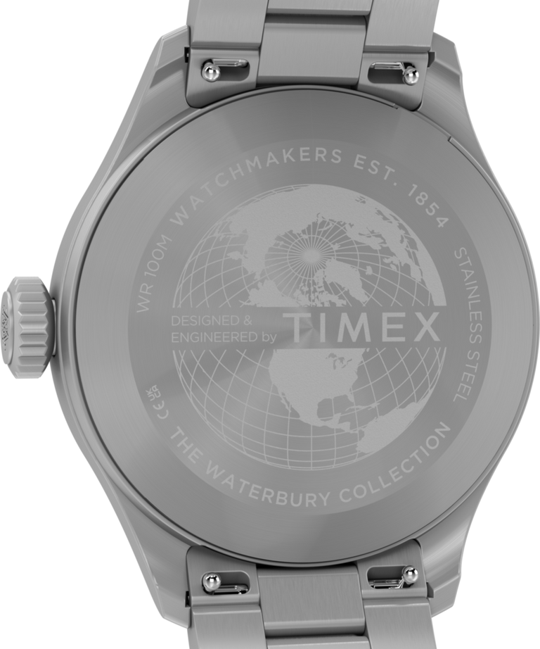 TW2Y70300 Reloj Waterbury Ace de 41 mm con brazalete de acero inoxidable  Imagen del fondo de la caja