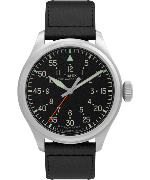 Waterbury Ace 41mm Leather Strap Watch - TW2Y70400 | Timex US