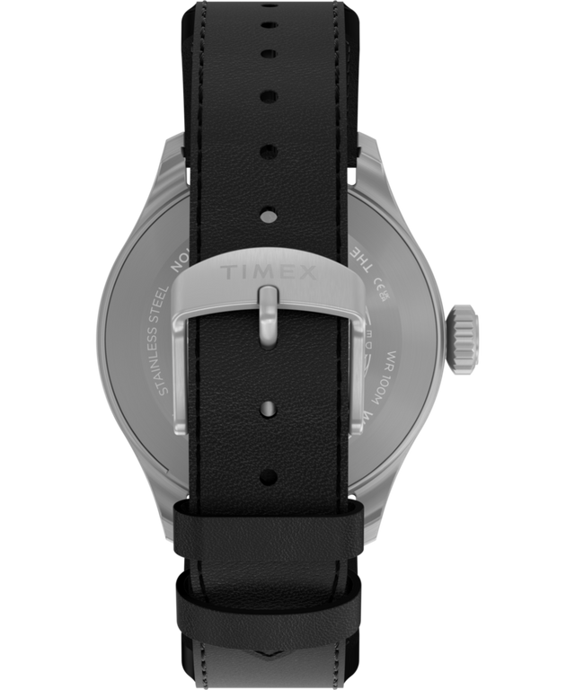 TW2Y70400 Imagen de la correa de piel para reloj Waterbury Ace de 41 mm