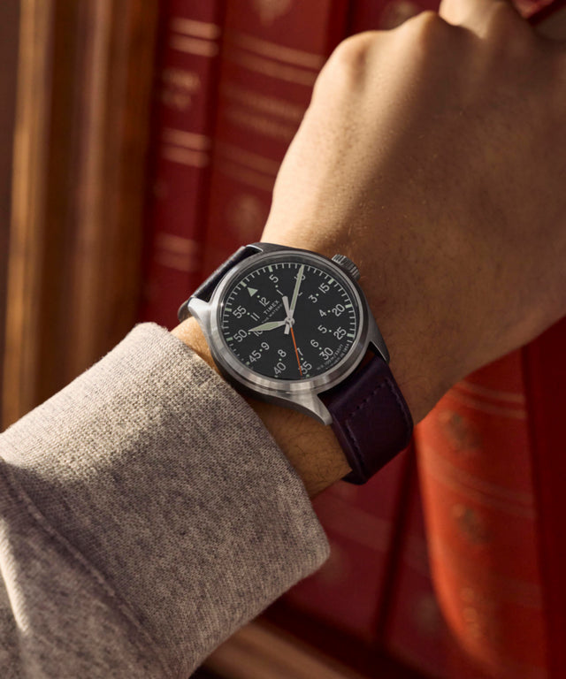 TW2Y70400 Reloj Waterbury Ace de 41 mm con correa de piel. Imagen principal de la muñeca