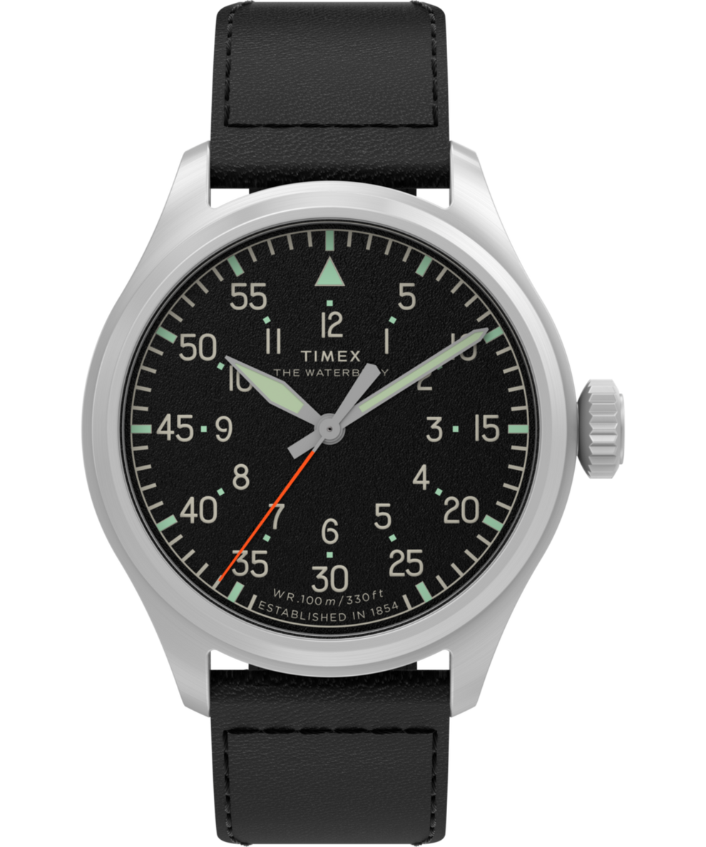 TW2Y70400 Waterbury Ace 41mm Leather Strap Watch Primary Image