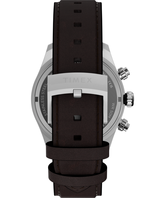 TW2Y70600 Reloj Waterbury Heritage Chronograph de 39 mm con correa de piel  Imagen de la correa