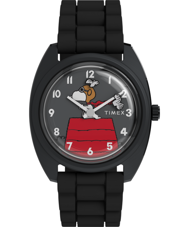 TW2Y70900 Peanuts® x Timex 1979 Reissue Inspired 37mm Silicone Strap Watch Primary Image