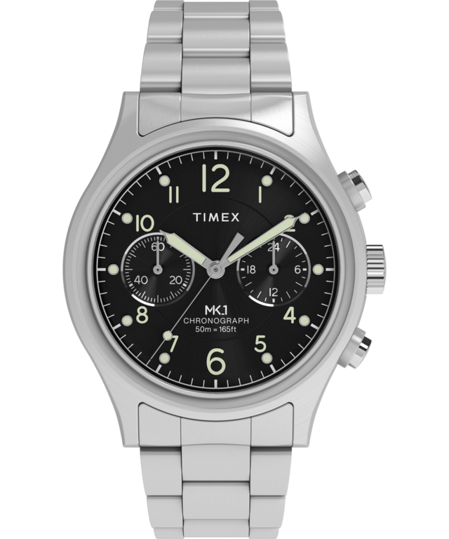 TW2Y71000 MK1 Cronógrafo de 40 mm con brazalete de acero inoxidable. Imagen principal