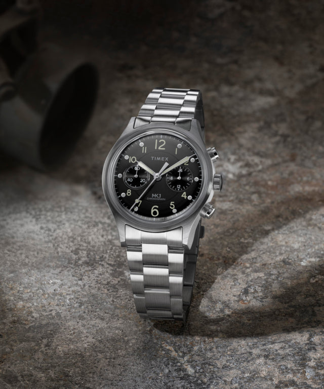 TW2Y71000 MK1 Chronograph 40mm Stainless Steel Bracelet Watch Campaign Key Silhouettes (Beauty shots) Image