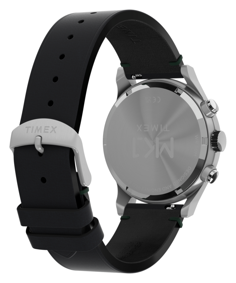 TW2Y71200 MK1® Chronograph 40mm Leather Strap Watch   Caseback with Attachment Image