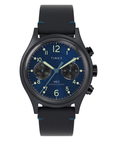 TW2Y71300 MK1® Chronograph 40mm Leather Strap Watch Primary Image