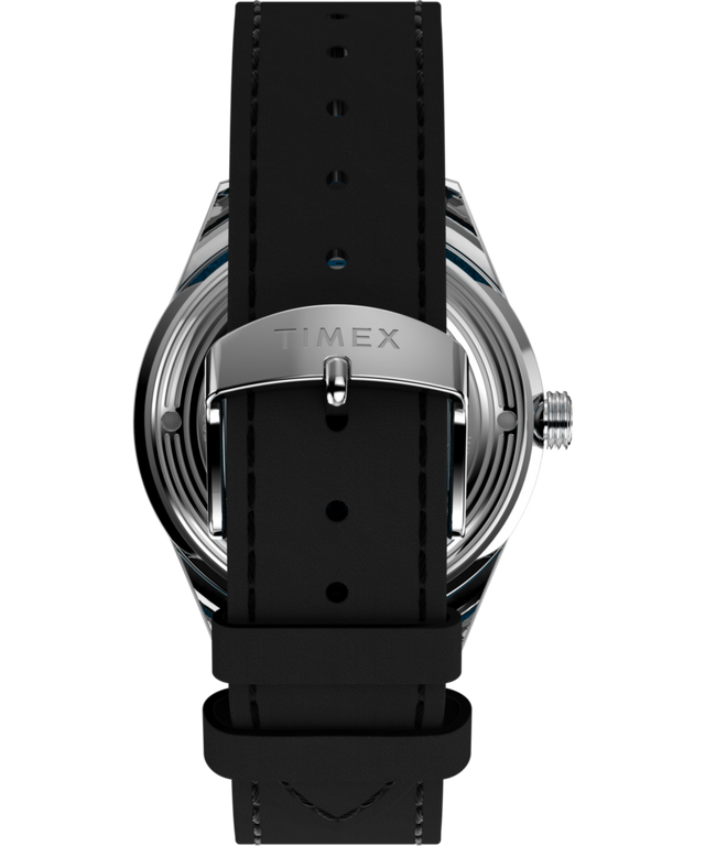 TW2Y71400 Superman x Timex Marlin® Jet Automatic 38mm Leather Strap Watch Strap Image