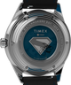 TW2Y71400 Superman x Timex Marlin® Jet Automatic 38mm Leather Strap Watch Caseback Image