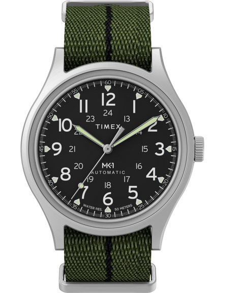 MK1 Automatic 40mm Fabric Strap Watch - TW2Y71700 | Timex US