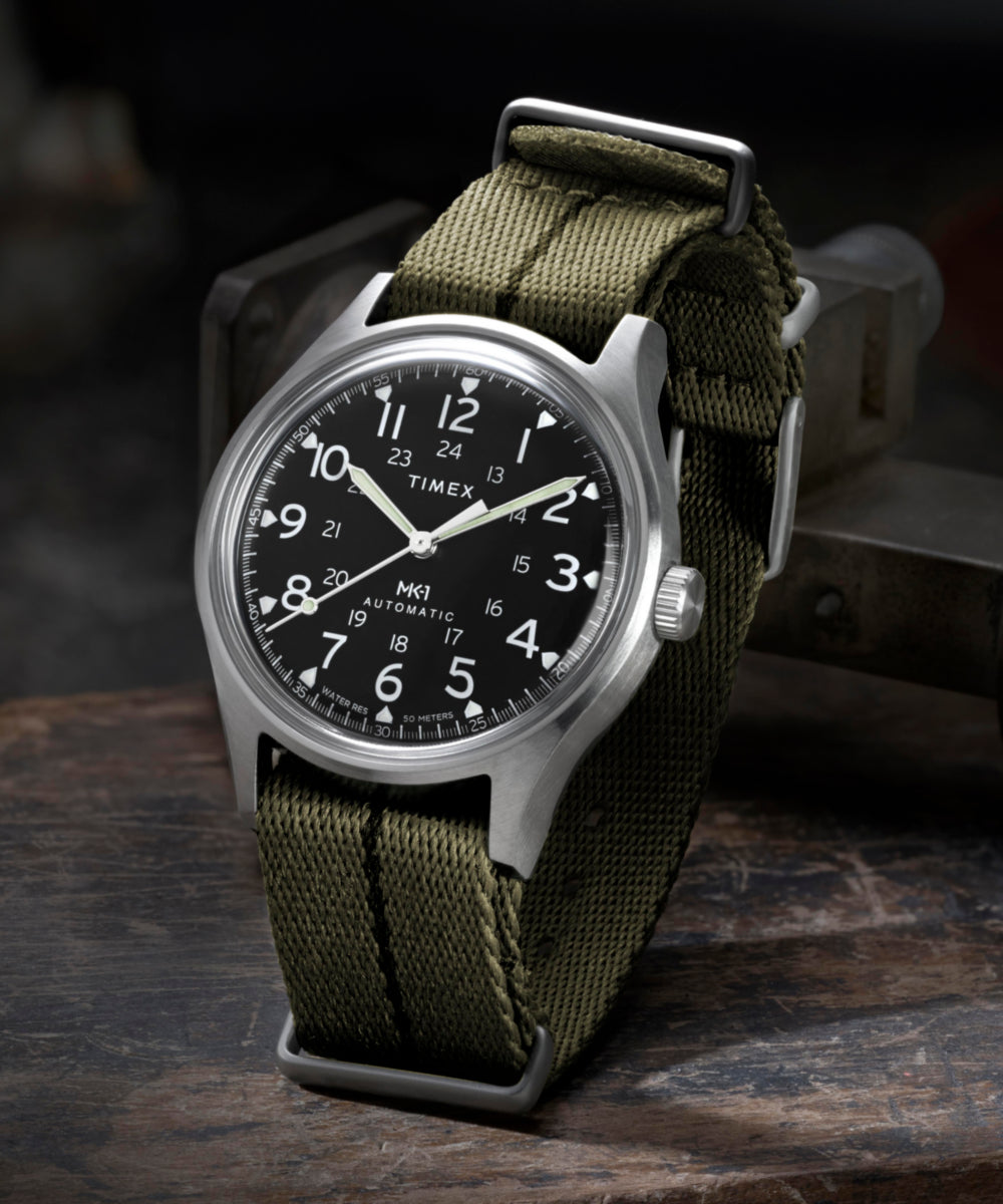 MK1 Automatic 40mm Fabric Strap Watch - TW2Y71700 | Timex US