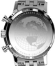 TW2Y72100 Marlin® Quartz Chrono, reloj de 40 mm con brazalete de acero inoxidable. Imagen del fondo de la caja.