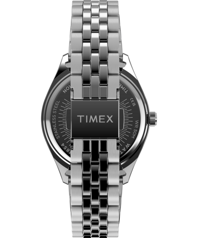 TW2Y72200 Timex Legacy, correa de reloj de acero inoxidable de 36 mm. Imagen