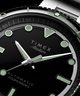 TW2Y72500 Timex Atelier Marine M1a 41 mm, fabricación suiza, automático, brazalete de acero inoxidable, siluetas clave de la campaña (fotos de producto) Imagen