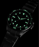TW2Y72500 Timex Atelier Marine M1a 41 mm, fabricación suiza, automático, brazalete de acero inoxidable. Imagen del embalaje original.