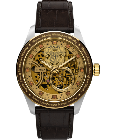 時計 TIMEX Harry Potter Waterbury Automatic Harry Potter x Timex Waterbury Skeleton Automatic 39mm Leather