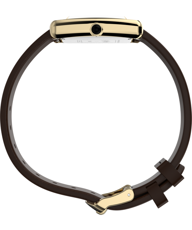 TW2Y75700 Harry Potter x Timex Hailey Hogwarts: reloj con correa de piel de 24 mm. Imagen de perfil