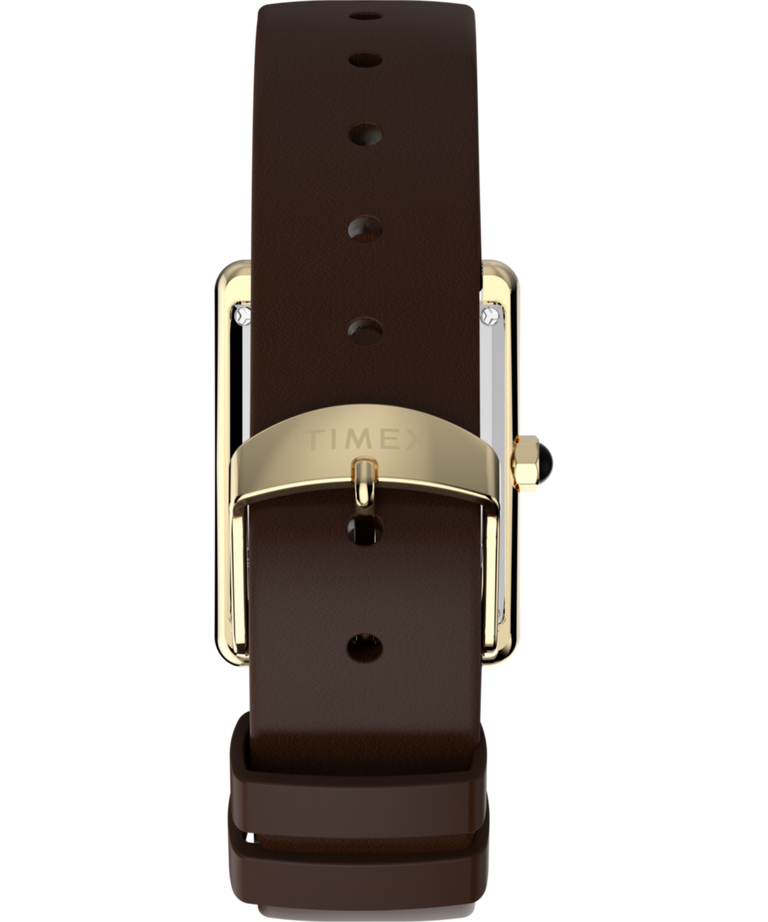 TW2Y75700 Harry Potter x Timex Hailey Hogwarts 24mm Leather Strap Watch Strap Image