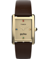 TW2Y75700 Harry Potter x Timex Hailey Hogwarts 24mm Leather Strap Watch Primary Image
