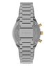 TW2Y75900 Harry Potter x Q Timex Time Turner Chronograph 40mm Stainless Steel Bracelet Watch Strap Image