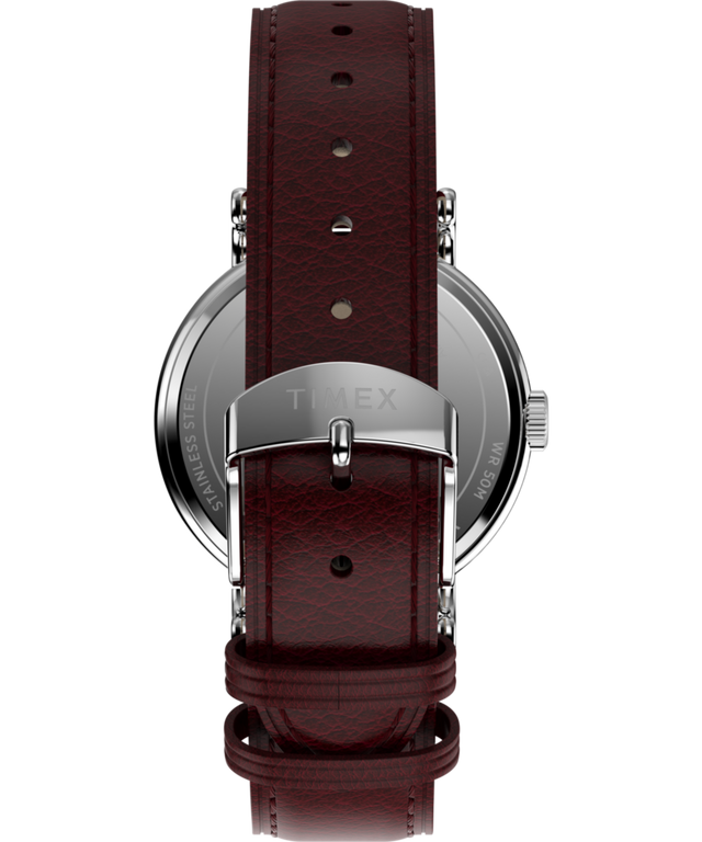 TW2Y76200 Harry Potter x Timex Weekender Platform 9 3/4 37mm Leather Strap Watch Strap Image