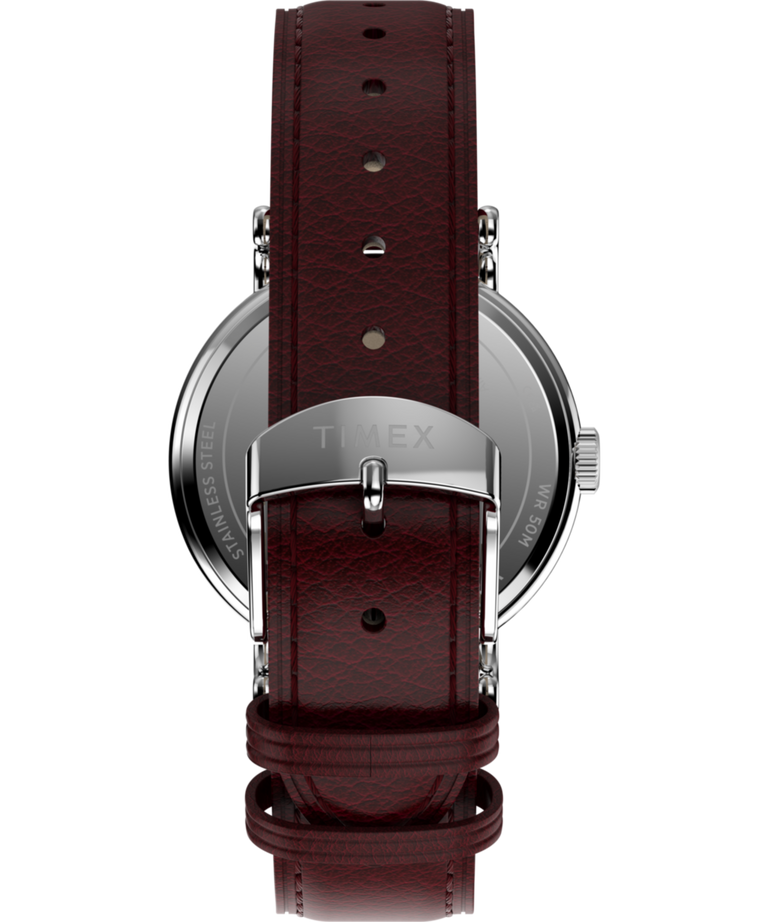 TW2Y76200 Harry Potter x Timex Weekender Platform 9 3/4 37mm Leather Strap Watch Strap Image